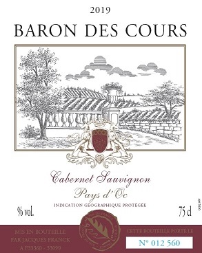 Baron des Cours Cabernet Sauvignon