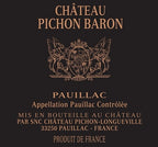 Chateau Pichon Baron 碧尚巴雄(男爵)莊紅酒 75cl