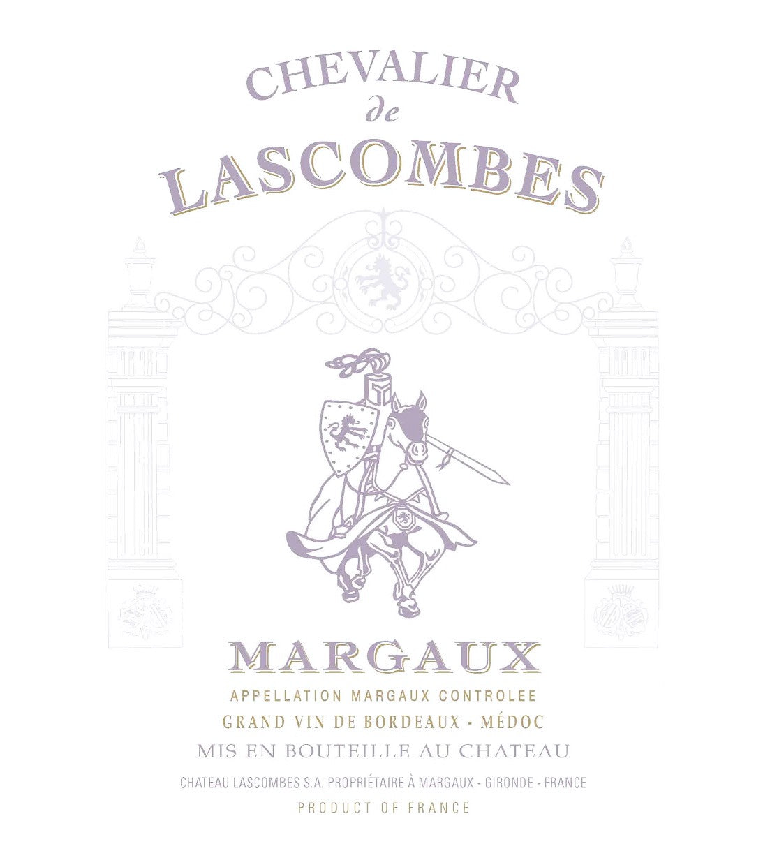 Chevalier de Lascombes 力士金副牌紅酒 75cl