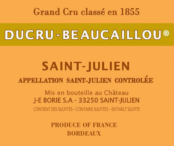 Chateau Ducru Beaucaillou 寶嘉龍莊紅酒 75cl