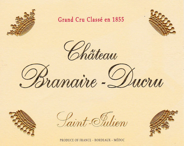 Chateau Branaire Ducru 周伯通/班尼杜克莊紅酒 75cl