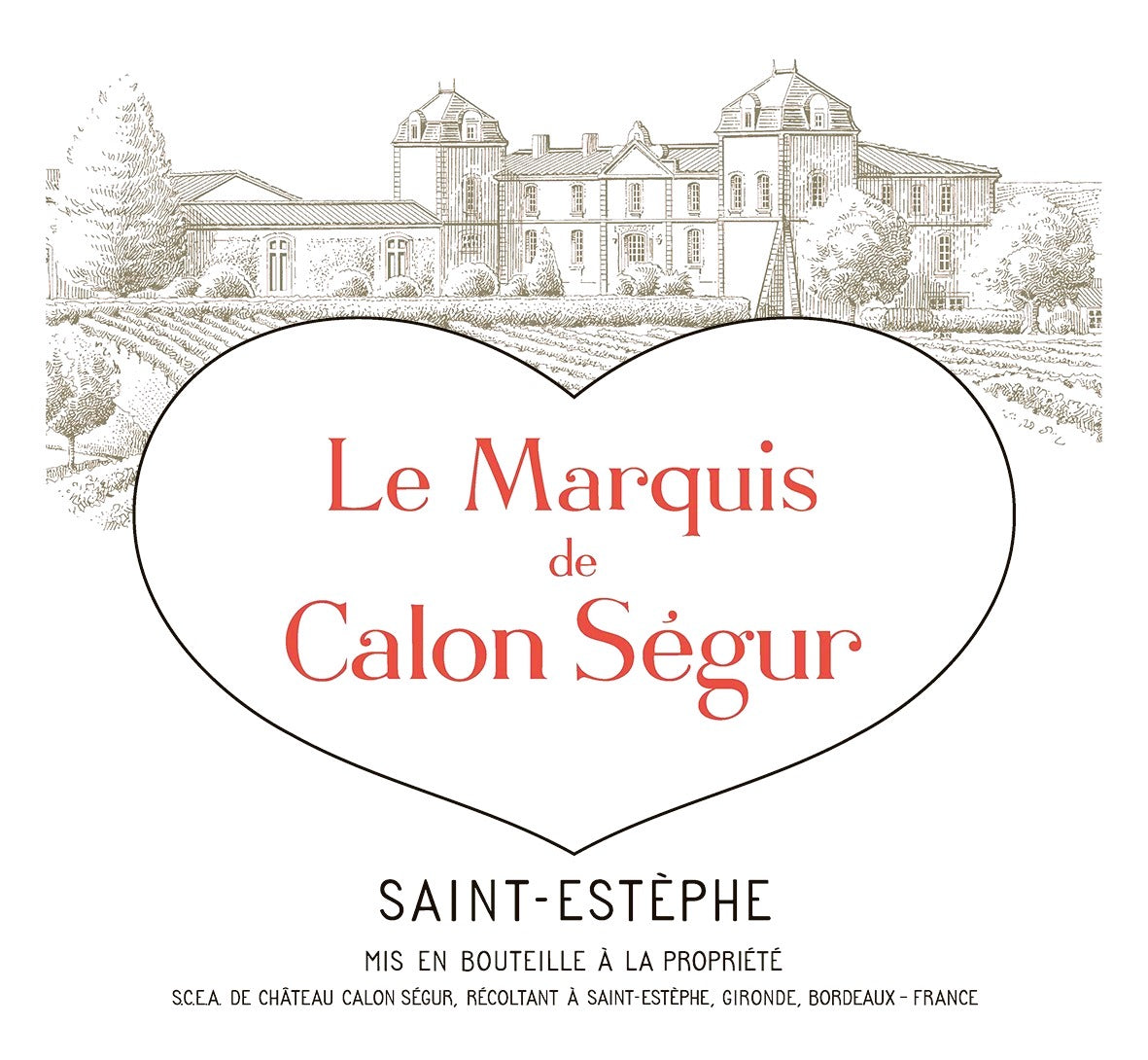 Le Marquis de Calon Segur 卡龍世家副牌紅酒 75cl