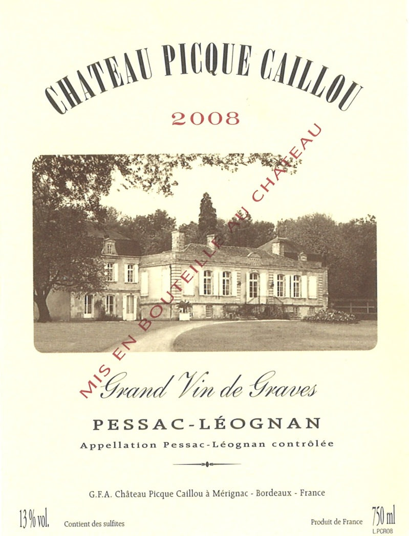 Chateau Picque Caillou Rouge 皮休斯莊紅酒 75cl