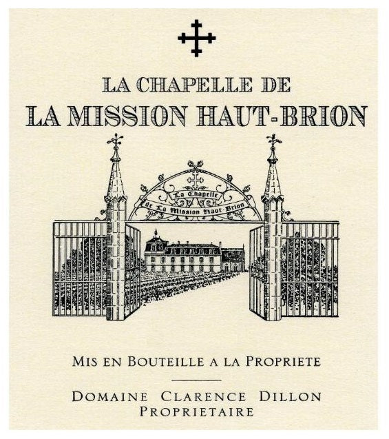 La Chapelle de La Mission Haut Brion 美訊/教士奧比昂副牌紅酒 75cl