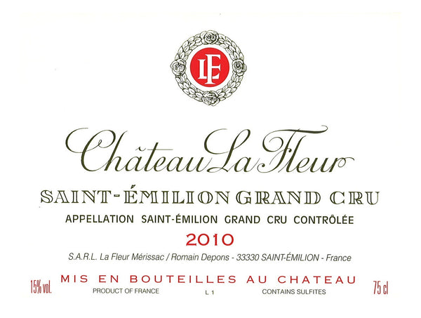 Chateau La Fleur Saint Emilion 拉弗聖特美隆莊紅酒 75cl