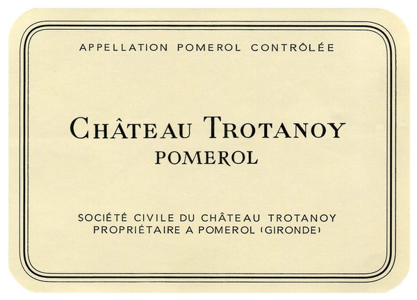 Chateau Trotanoy 卓龍莊紅酒 75cl