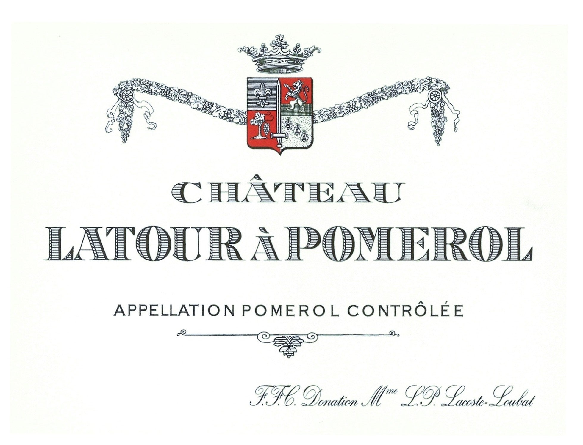 Chateau Latour A Pomerol 拉圖波美候莊紅酒 75cl