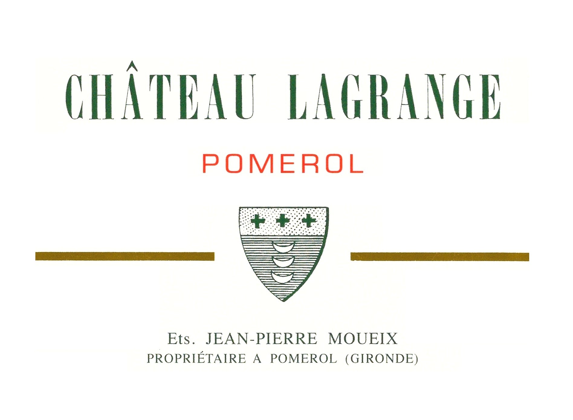 Chateau Lagrange Pomerol 拉格波美候莊紅酒 75cl