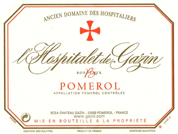 L Hospitalet de Gazin 嘉仙副牌紅酒 75cl