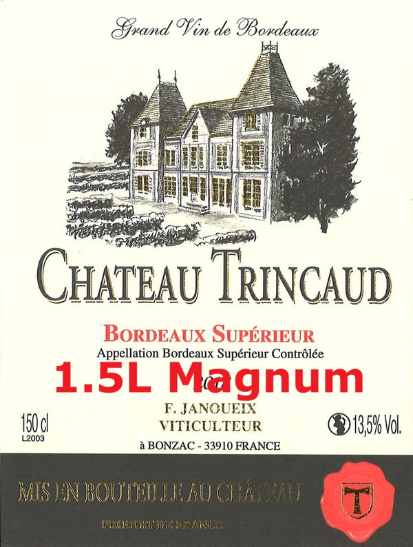Chateau Trincaud 千凱莊紅酒1.5L大瓶裝 1.5L