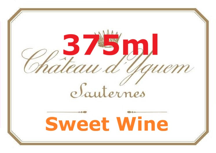 Chateau D Yquem Sauternes 迪金莊甜白酒半瓶裝 375ml