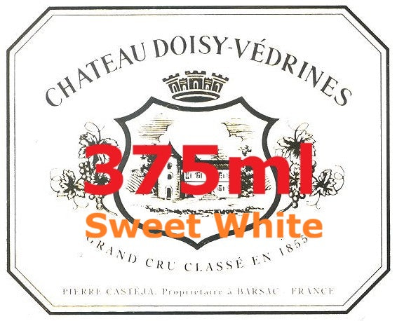 Chateau Doisy Vedrines 杜斯維特莊甜白酒半瓶裝 375ml