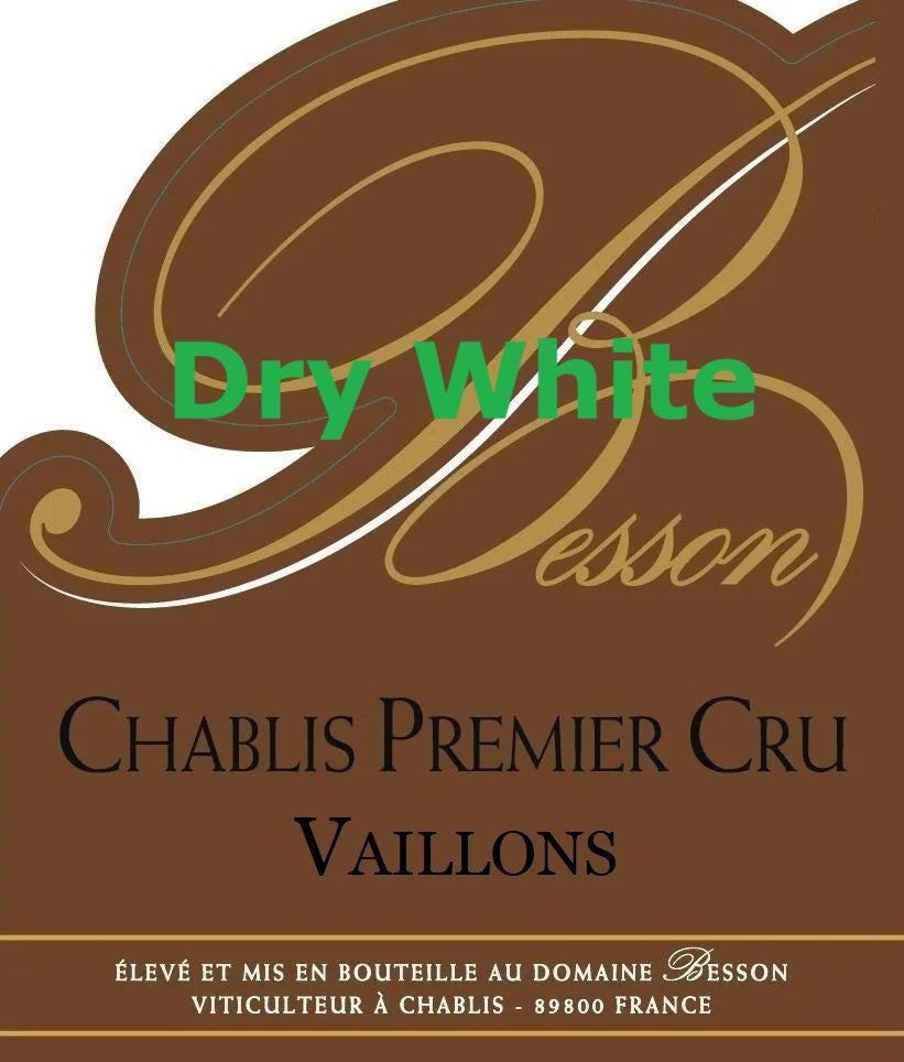 Domaine Besson  Chablis 1er Cru 貝信莊一級夏布利干白酒 75cl