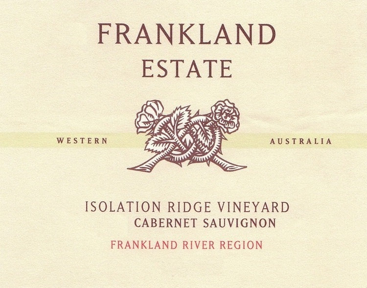 Frankland Estate Isolation Ridge Cabernet Sauvignon 西澳福林牌素山赤霞珠紅酒 75cl