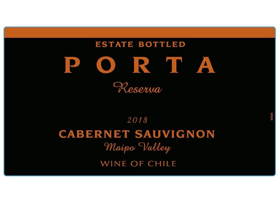 Porta Reserva Cabernet Sauvignon 智利波特牌特級赤霞珠紅酒 75cl