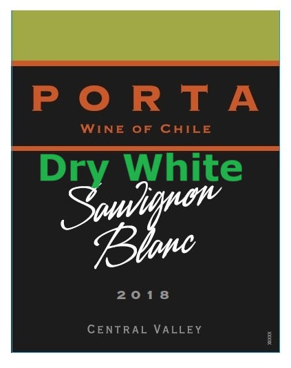 Porta Varietal  Sauvignon Blanc 智利波特牌白蘇維濃干白酒 75cl
