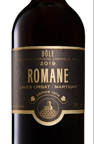 Caves Orsat Dole Romane  瑞士卡奧莎莊都羅美紅酒 75cl