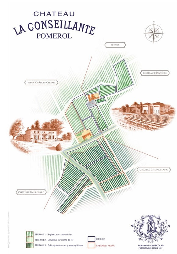 Chateau La Conseillante 拉康斯雍(康色揚)莊紅酒 75cl