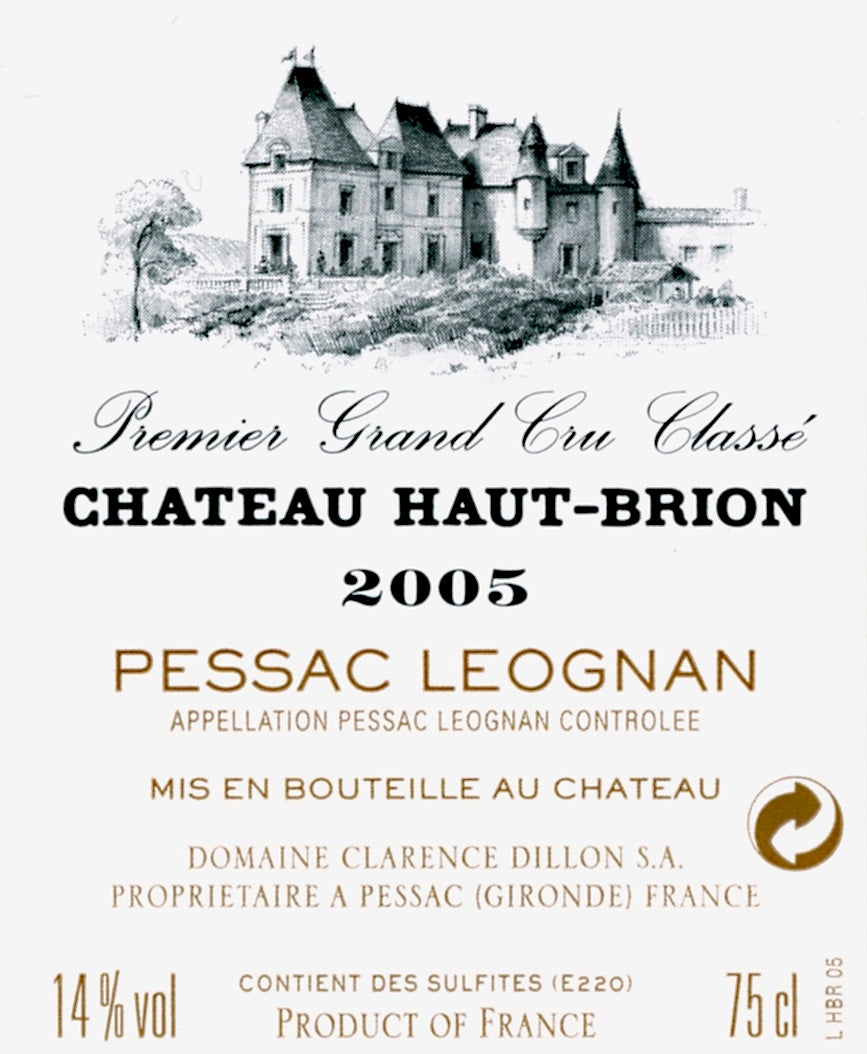 Chateau Haut Brion Rouge 侯伯王/奧比昂莊紅酒 75cl